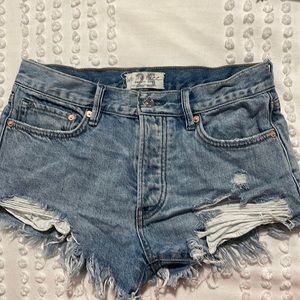 Free people Loving Good Vibrations Shorts